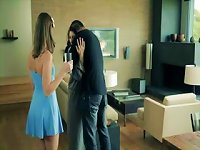 Free Sex Cute Brunette Goes Down On Him, He Reciprocates And Then Bangs Her