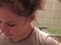 Free Sex Russian Teen Gal Fucks Doggy Style In A Changing Room In Aqua Park
