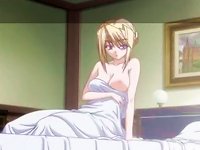 Free Sex Anime Chick Wakes Up In The Morning And Puts Her Bathrobe On